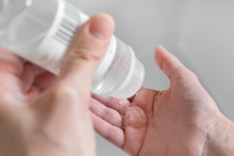Hand sanitizer gel